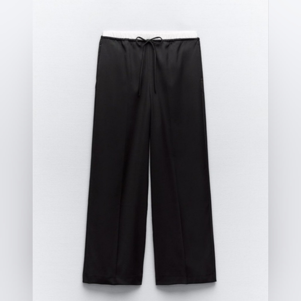 New Zara COMBO BOXER PANTS